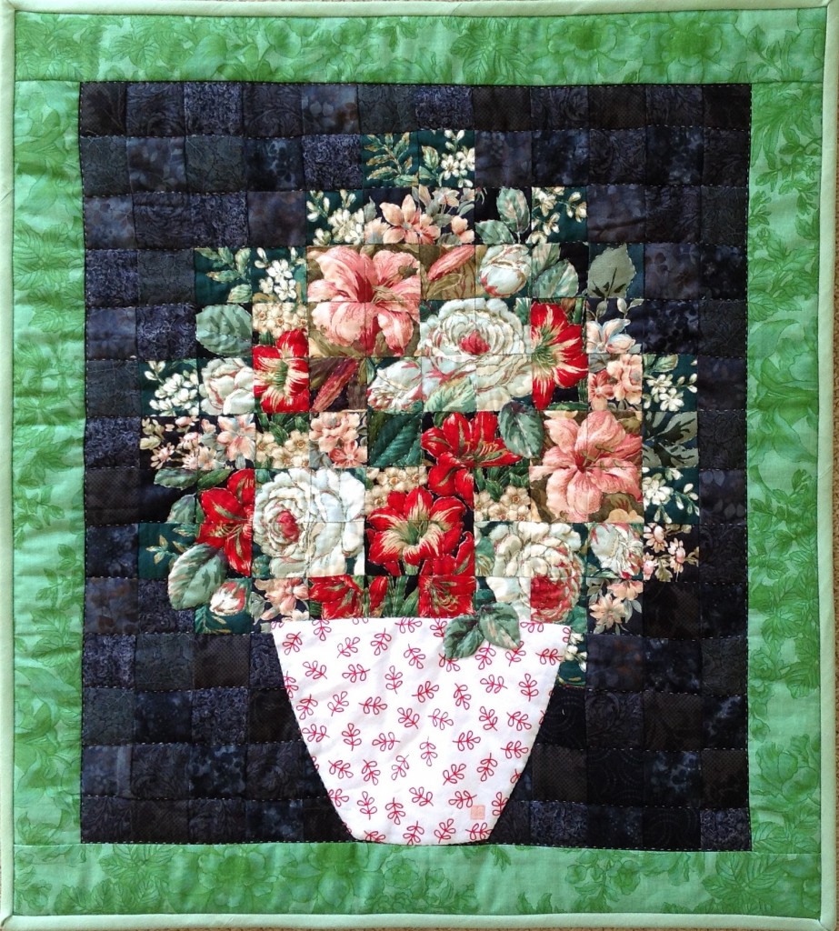 Mother's Day Amaryllis | Quilt Watercolor