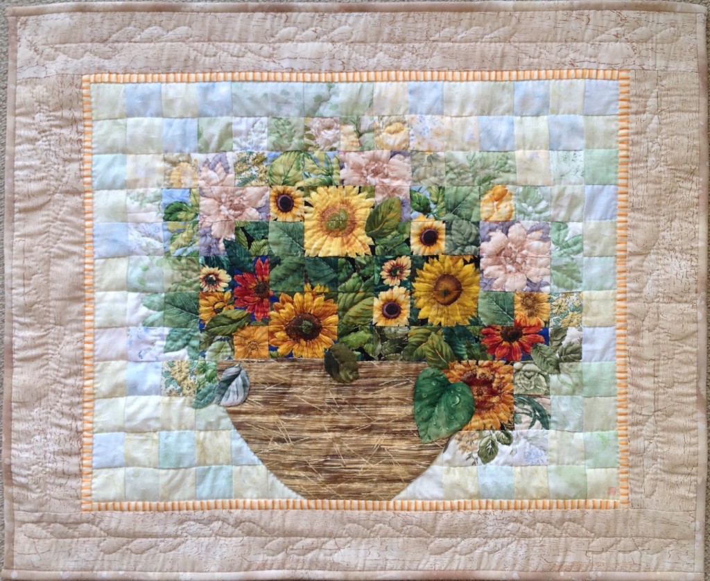 Sunflowers | Quilt Watercolor