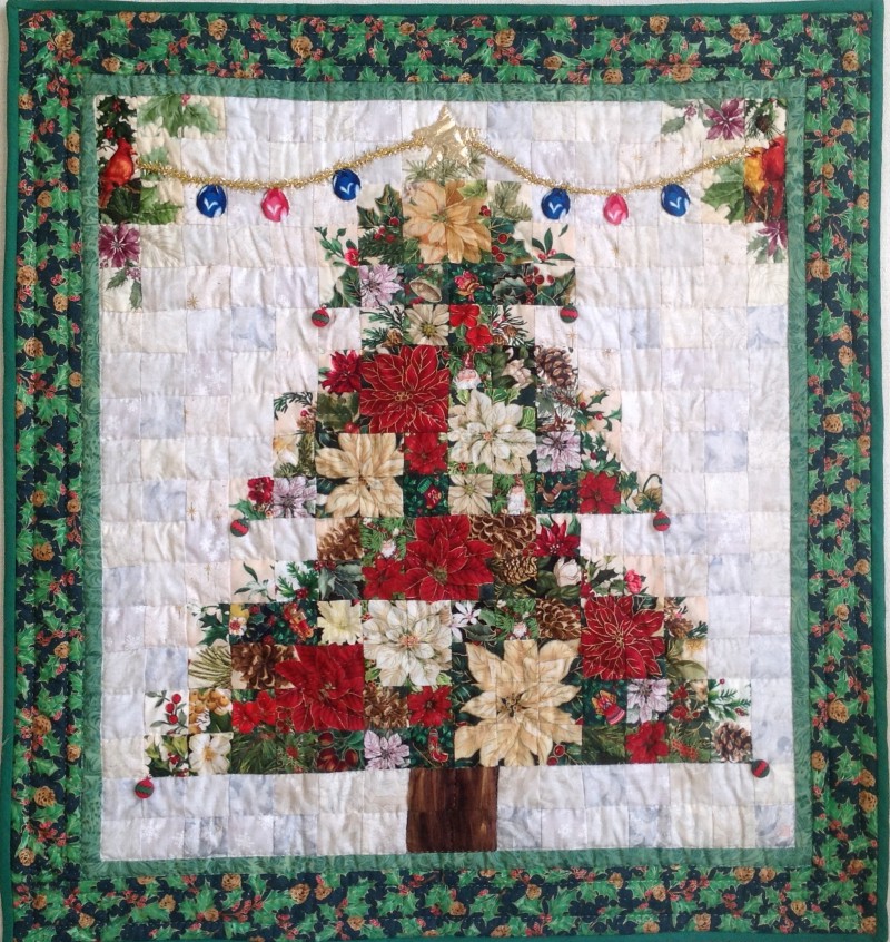 Christmas Tree | Quilt Watercolor