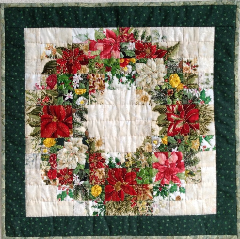 Christmas Wreath | Quilt Watercolor