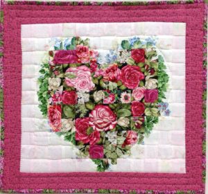 Pink & Love | Quilt Watercolor